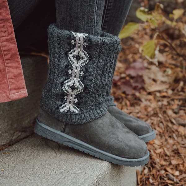 Womens Essentials by MUK LUKS® Cheryl Fair Isle Boots