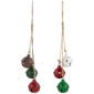 Northlight 2pk. Multi Cascading Christmas Jingle Bell Ornaments - image 2