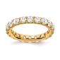 Pure Fire 14kt. Yellow Gold Lab Grown Diamond Eternity Band - image 1