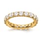 Pure Fire 14kt. Yellow Gold Lab Grown Diamond Eternity Band - image 1