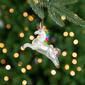 Northlight Seasonal 4.5in. Rainbow Unicorn Christmas Ornament - image 2
