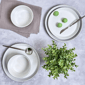Sango Stockholm 12pc. Black/White Round Dinnerware Set - image 5