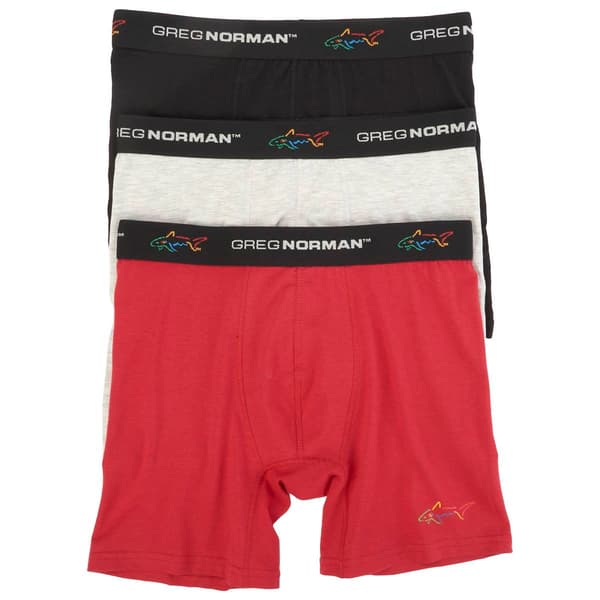 Mens Greg Norman 3pk. Cotton Spandex Underwear