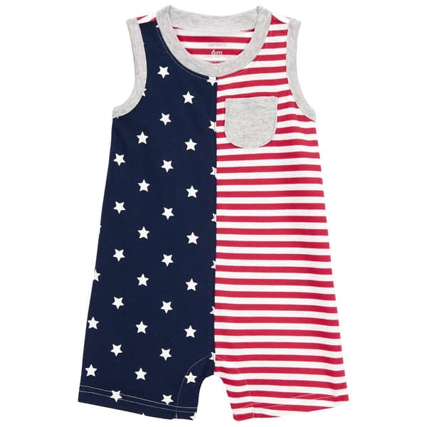 Baby Boy &#40;NB-24M&#41; Carter&#8217;s&#174; Stars & Stripes Romper