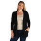 Plus Size 24/7 Comfort Apparel Lightweight Hooded Open Cardigan - image 1