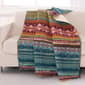 Greenland Home Fashions&#40;tm&#41; Southwest Boho Reversible Quilted Throw - image 1