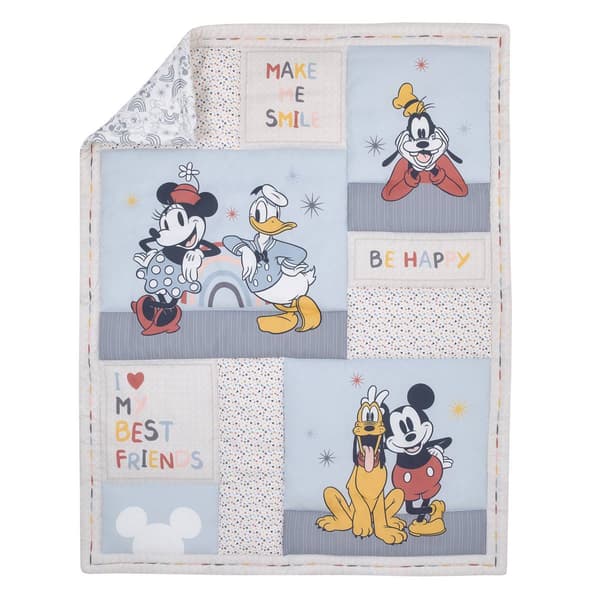 Disney 3pc. Mickey and Friends Mini Crib Bedding Set