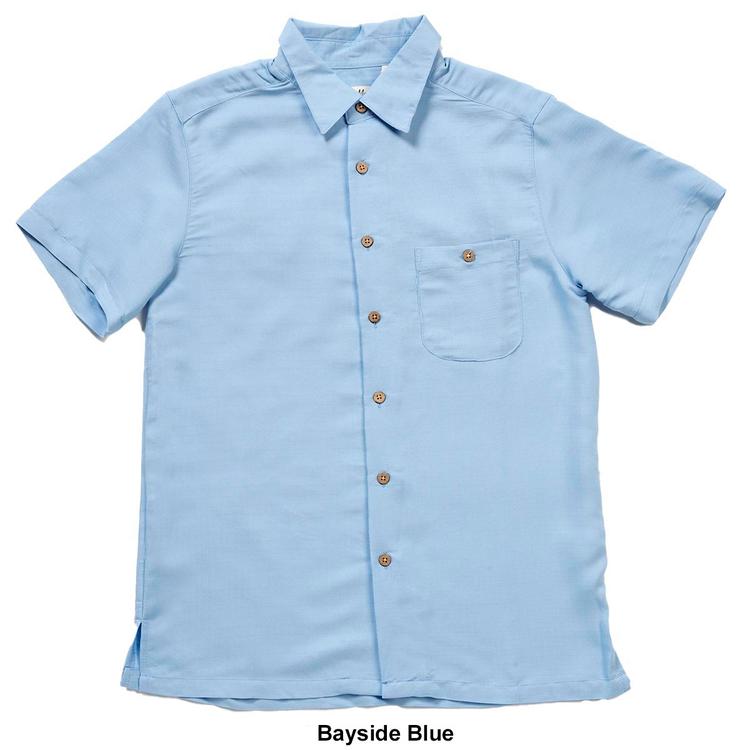 Mens Joe Marlin Solid Patio King Button Down Shirt