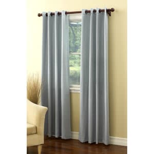 Gramercy Basket Weave Grommet Curtain Panel - image 