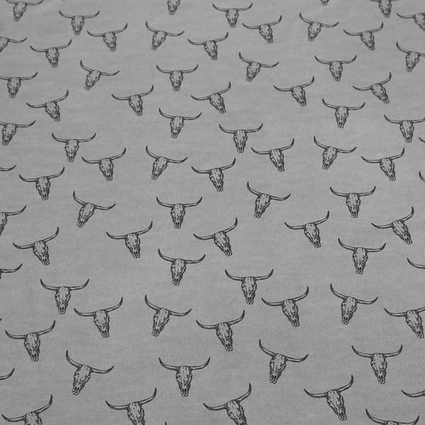 Wrangler Steer Skulls Sheet Set