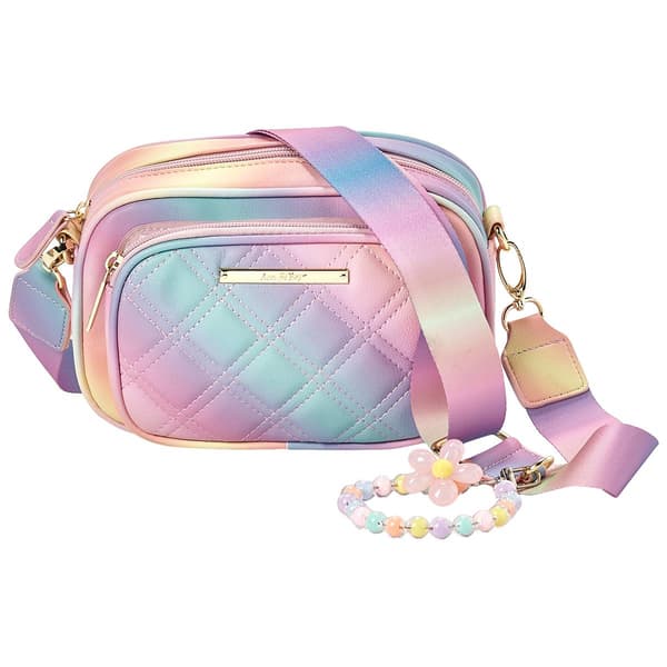 Luv Betsey by Betsey Johnson Camera Crossbody - Rainbow - image 