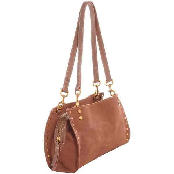 American Leather Co. Lenox Leaf Studded Shoulder Bag