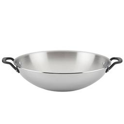 KitchenAid(R) 15in. 5-Ply Clad Stainless Steel Wok