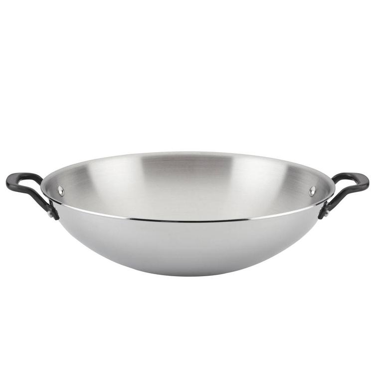 KitchenAid(R) 15in. 5-Ply Clad Stainless Steel Wok