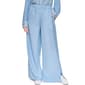 Womens Halston Pull On Solid Twill Wide Leg Pants - image 1