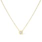 Haus of Brilliance 10kt. Yellow Gold 1/10ctw. Diamond Pendant - image 3