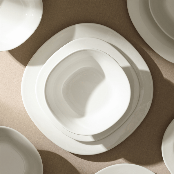Stone Lain Quadro 12pc. Dinnerware Porcelain Set