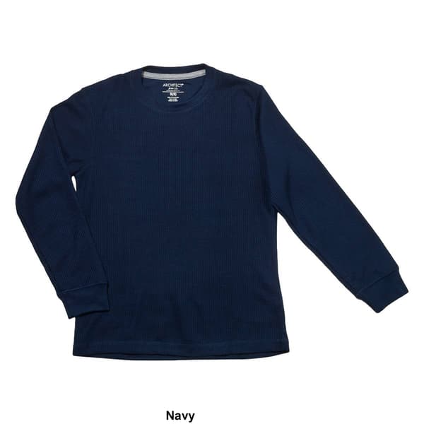 Boys (8-20) Architect® Jean Co. Solid Crew Neck Thermal Top