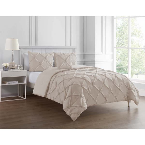 Olivia Parker 4pc. Pintuck Comforter Set - image 