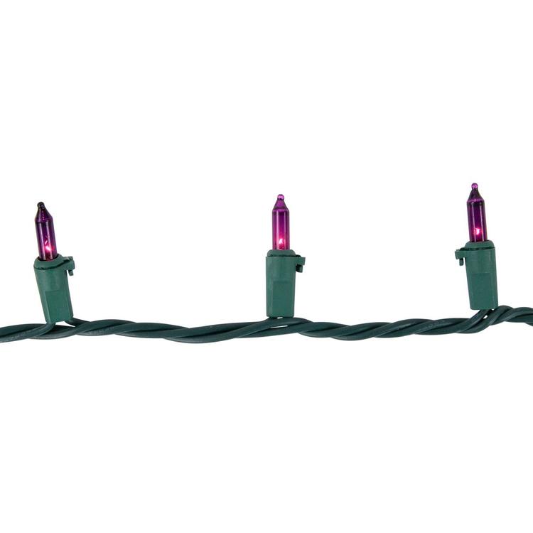 Northlight Seasonal 10ft. Purple Christmas Lights - Green Wire