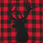 Eddie Bauer Cabin Plaid Stag Head Decorative Pillow - 20x20 - image 2