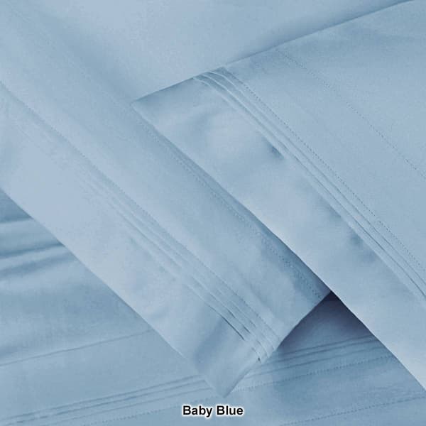Superior 2pc. 650TC Egyptian Cotton Solid Pillowcase Set
