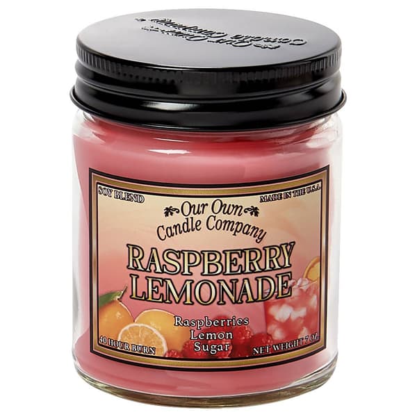 Our Own Candle Company 7oz. Raspberry Lemonade Jar Candle