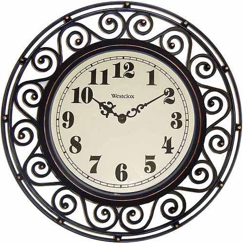 Westclox Filagree Clock - image 