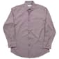 Mens Christian Aujard Fitted Gingham Dress Shirt - Maroon/White - image 1