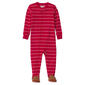 Baby Boy (12-24M) Carter''s(R) Moose Striped 2-Way Zip Sleeper - image 1