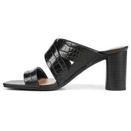 Womens Vionic&#174; Merlot Heeled Slide Sandals