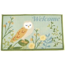 Nourison Welcome Owl Mat