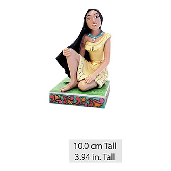 Jim Shore Disney Traditions Pocahontas Personality Pose Figurine