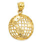 Gold Classics&#40;tm&#41; 14k. Polished Globe Pendant - image 1