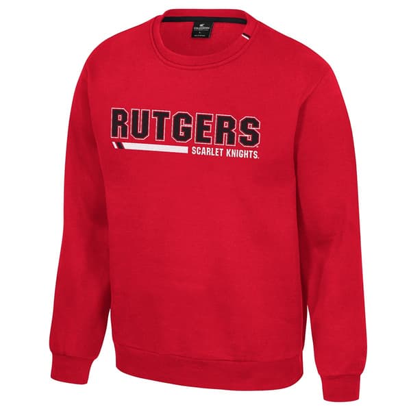 Mens Colosseum Athletics Rutgers Crew Neck Sweatshirt - image 
