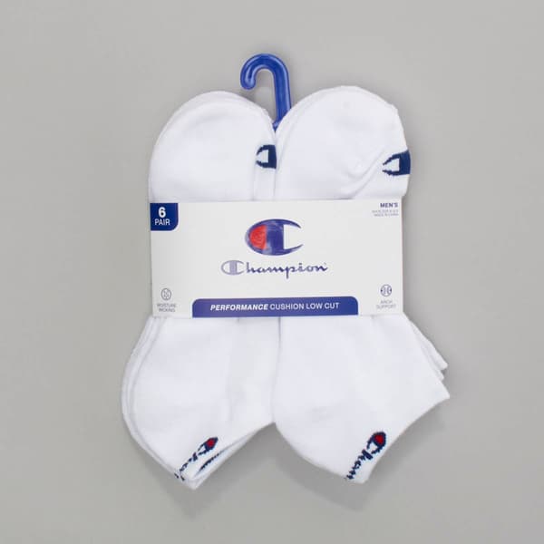 Mens Champion(R) 6pk. Low Cut Socks - image 
