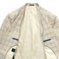 Mens Steve Harvey Plaid Suit Jacket - Cream - image 3