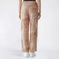 Juniors Pink Rose Printed Wide Leg Drawstring Pant - image 3