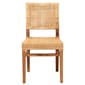 Baxton Studio Lesia Walnut Brown Wood Dining Chair - image 2