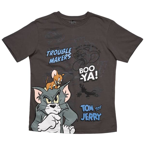 Boys (8-20) SOUTHPOLE Tom & Jerry Booya Short Sleeve Tee - image 