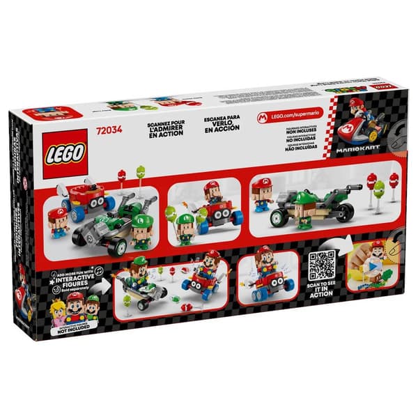 LEGO&#174; Super Mario Baby Mario vs. Baby Luigi Building Kit