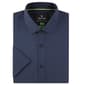 Mens Tom Baine Short Sleeve Slim Fit Dot Dress Shirt - Navy - image 2