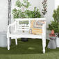9th & Pike&#174; White Mahogany Country Bench - image 3