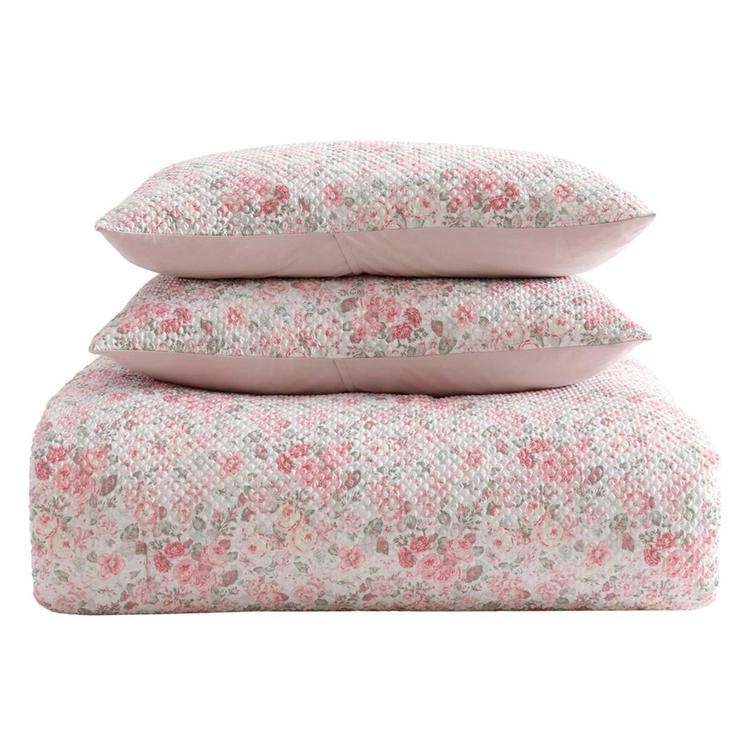 Laura Ashley Quartet 8pc. Microfiber Bed In A Bag