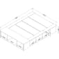 South Shore Flexible Bed with Baskets - image 3