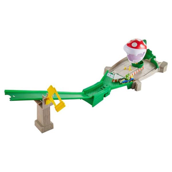 hot Wheels Mario Kart Piranha Plant Track Set - image 