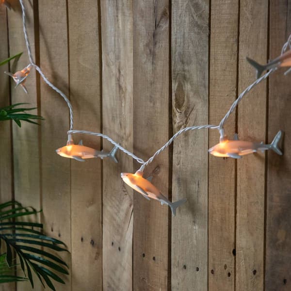 Northlight Seasonal 6ft. Sharks Patio Light Set