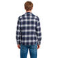 Young Mens Architect® Jean Co. Flannel Shirt - Navy/Blue - image 2