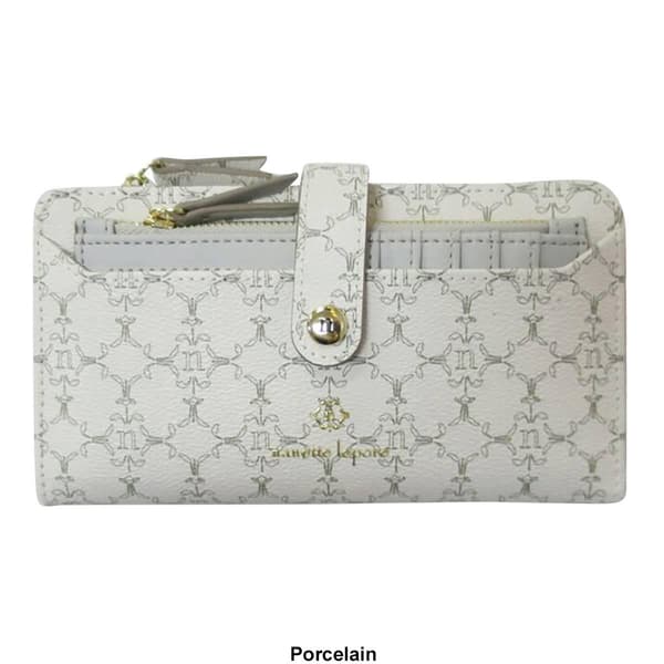 Womens Nanette Lepore Lilli Logo Bi-Fold Wallet