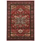 Linon Serape Mahal Red Area Rug - 5x7 - image 1